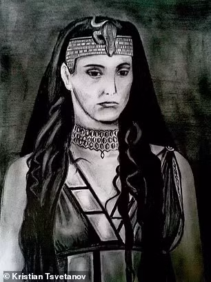 Khi đó, giới nghiên cứu suy đoán hộp sọ được chôn cất trong ngôi mộ cổ đó có thể là Arsinoë IV - người đã cầm vũ khí chống lại người chị cùng cha khác mẹ của mình - Cleopatra và Julius Caesar. Arsinoë cũng là người chỉ huy cuộc vây hãm Alexandria vào năm 48 trước Công nguyên đến năm 47 trước Công nguyên. Ảnh: Kristian Tsvetanov.