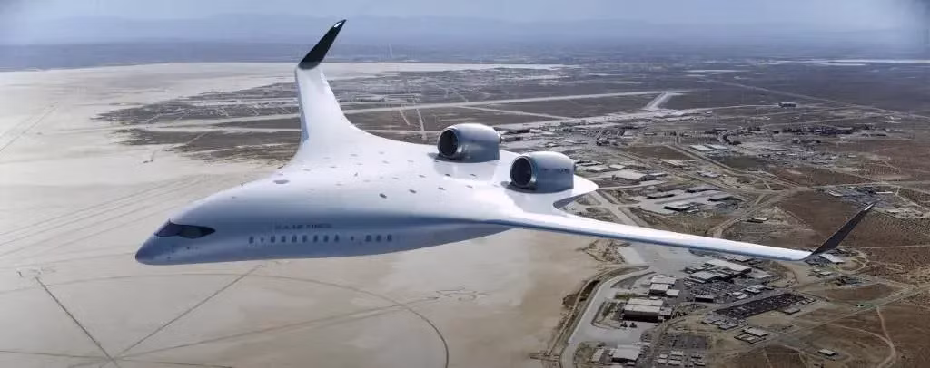 JetZero đặt mục tiêu bắt đầu thử nghiệm máy bay có thiết kế thân cánh hỗn hợp vào năm 2027. Ảnh: JetZero.