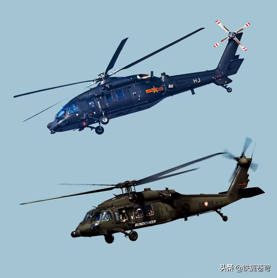 Tuy nhiên, phía Trung Quốc cũng "chê" kiểu thiết kế này vì nó khiến cho trực thăng Z-20 có khả năng vận tải rất hạn chế. Ví dụ như thay vì mang được xe bọc thép hoặc pháo như Z-8, giờ đây Z-20 chỉ có thể treo các loại vũ khí này ở ngoài và lôi theo chứ không thể cho vừa vào trong khoang. Nguồn ảnh: Sina.