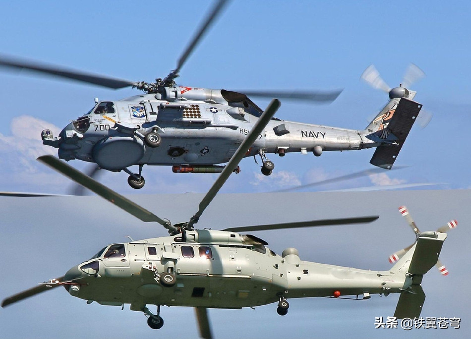 Hệ thống càng đáp gần như được giữ nguyên trên chiếc trực thăng Z-20, điều này cho thấy có vẻ như tải trọng của Z-20 và Black Hawk là gần như tương đương. Nguồn ảnh: Sina.