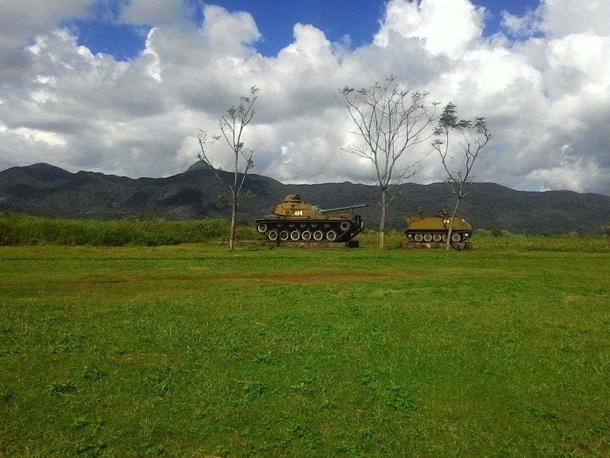 Cho tới tận ngày nay, tại khi di tích căn cứ Khe Sanh, vẫn còn rất nhiều hiện vật được trưng bày để minh chứng cho chiến thắng lẫy lừng này. Nguồn ảnh: Pinterest.
