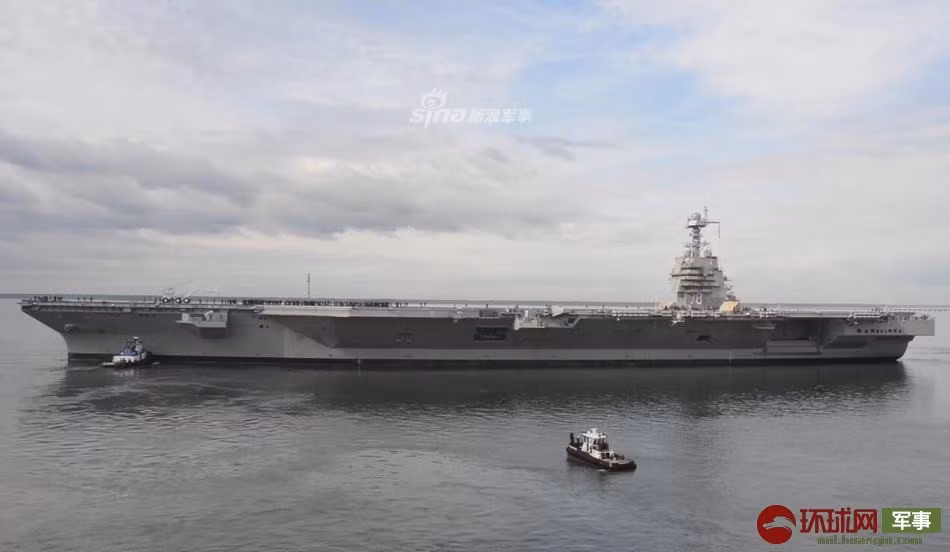 Theo kế hoạch, tàu USS John F. Kennedy sẽ được rửa tội vào cuối năm nay và sẽ gia nhập biên chế Hải quân Mỹ vào sang năm. Tuy nhiên nhiều khả năng, USS John F. Kennedy sẽ lỡ hẹn với Hải quân Mỹ do lớp Gerald R. Ford hiện vẫn đang còn quá nhiều lỗi. Nguồn ảnh: Sina.