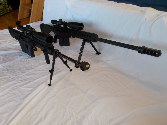 Sơ tốc đầu nòng của khẩu súng bắn tỉa này tối đa lên tới 1000 mét/giây, tầm bắn hiệu quả trong khoảng 2000 mét và tầm bắn tối đa lên tưới 2500 mét. Nguồn ảnh: Pinterest.