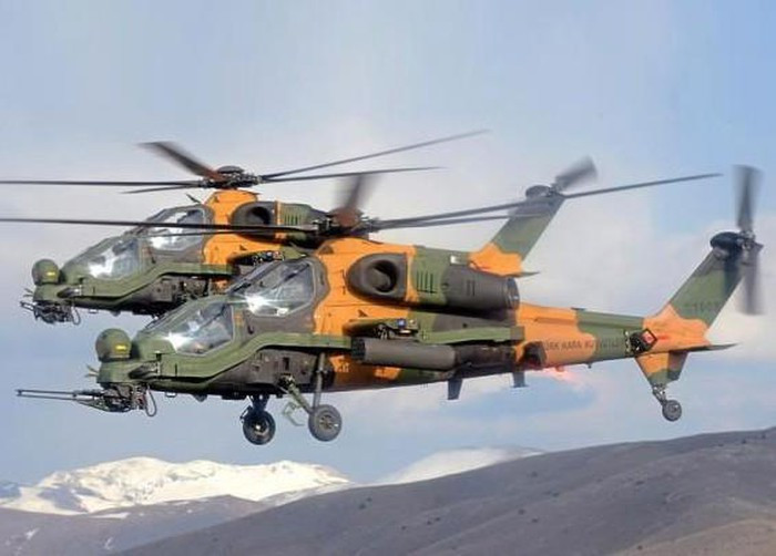 Trên T-129 còn có 4 ống phóng rocket cỡ 70mm có điều khiển Cirit do Thổ Nhĩ Kỳ tự phát triển, dùng đầu tự dẫn laser bán chủ động, tầm bắn 1,5-8km.