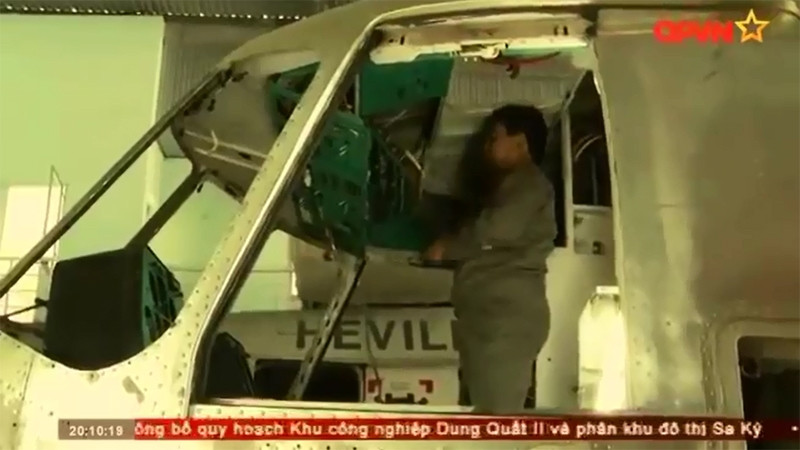 Quá trình bảo dưỡng trực thăng Mi-8/17 diễn ra tại Binh đoàn 18 với đầy đủ các bước, đảm bảo được tiêu chuẩn của nhà sản xuất đề ra. Nguồn ảnh: QPVN.