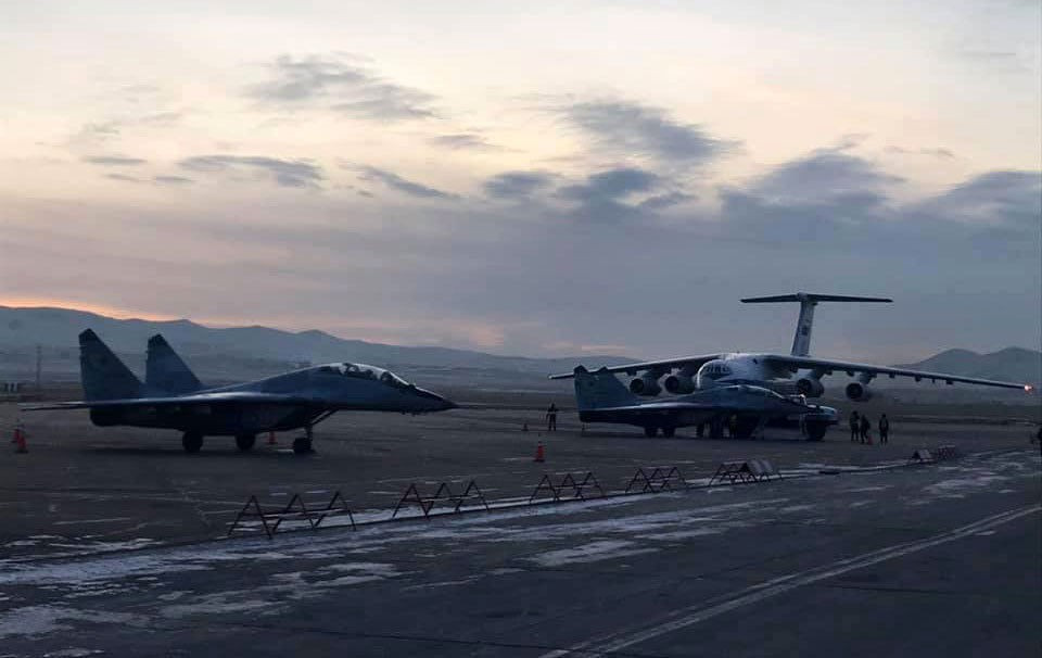 Với 6 chiếc hiện có cộng thêm 2 chiếc mới được viện trợ, không quân Mông Cổ đã có 6 tiêm kích hạng nhẹ MiG-29.