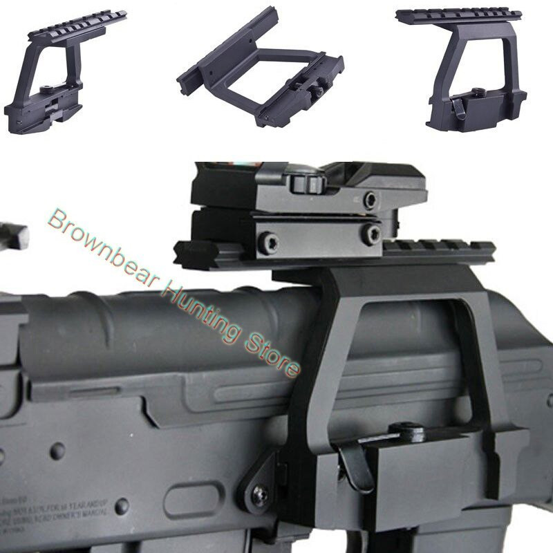 Mặc dù vậy, kiểu ngắm này vẫn có nhược điểm là khá cồng kềnh, khiến khẩu AK bị tăng trọng lượng và mất đi độ gọn gàng vốn có. Nguồn ảnh: Brownbear.