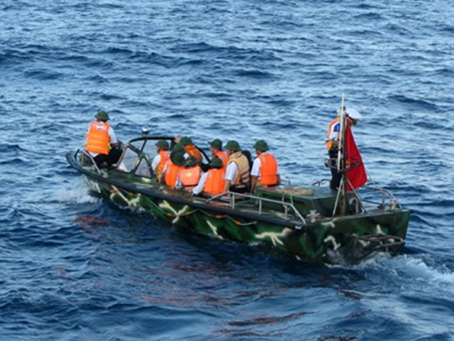 Cái tên này được ra đời do xuồng CQ vốn dĩ được thiết kế để hoạt động tốt ở khu vực quần đảo Trường Sa, Hoàng Sa - nơi đánh dấu chủ quyền biển đảo của Việt Nam trên Biển Đông. Nguồn ảnh: BHQ.