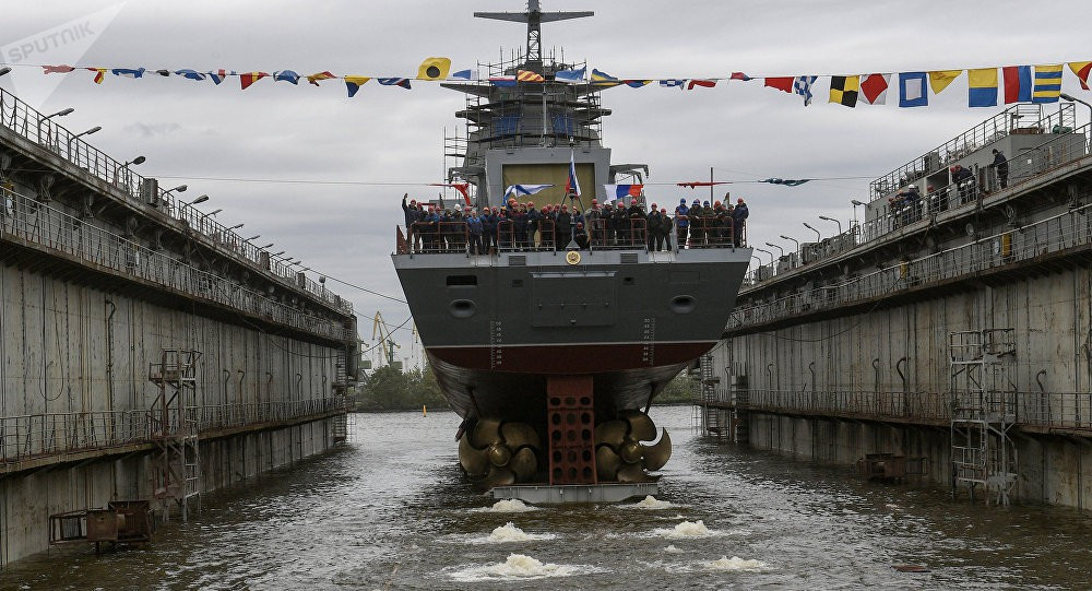 Không lâu sau đó, Nga đã cho ra đời phiên bản nâng cấp của tàu hộ vệ Steregushchy, đó chính là chiếc Soobrazitelnyy số hiệu 531 thuộc Dự án 20381.