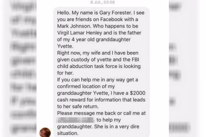 Ôm hy vọng nhỏ nhoi, Kim và Gary lên mạng xã hội và liên lạc với tất cả bạn bè của Virgil, hỏi thăm nơi ở của anh ta. Bước đột phá đầu tiên đã đến khi họ liên lạc với một người tên là Harry Brown. (Nguồn Boredomtherapy)