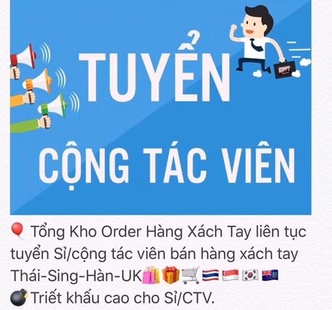Cong tac vien ban hang online: Kieu kinh doanh khong von hut nguoi tre