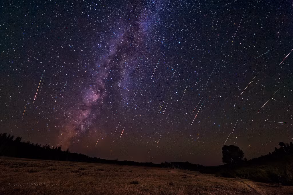 Vì là sự kiện diễn ra hằng năm, trận mưa sao băng Perseids rất được mong chờ. (Ảnh: Trustmyscience)