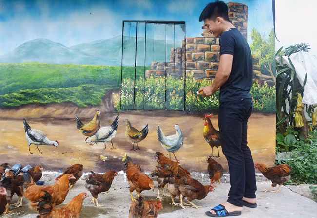 Cuộc sống của người dân từ khi có những bức tranh đã thay đổi rất nhiều.