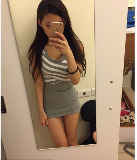 Thân hình gợi cảm và đôi chân dài.