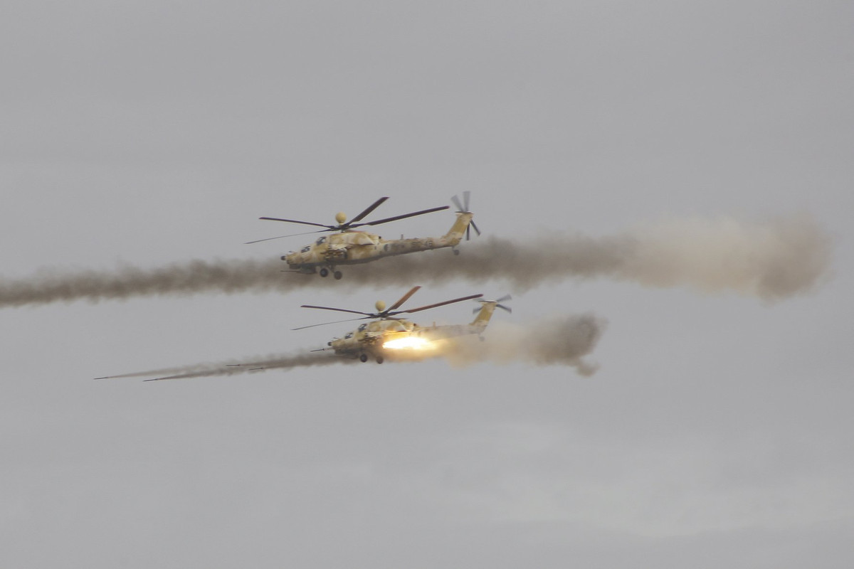 Algeria hiện là quốc gia sử dụng Mi-28NE nhiều thứ 2 ngoài Nga. Nguồn ảnh: BMPD