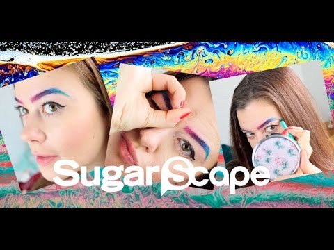 Hãng mỹ phẩm thương hiệu Winky Lux đã tạo nên một phong cách trang điểm vẽ lông mày cầu vồng độc đáo từ trước đến giờ chưa từng có.