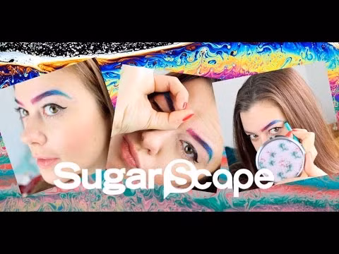 Hãng mỹ phẩm thương hiệu Winky Lux đã tạo nên một phong cách trang điểm vẽ lông mày cầu vồng độc đáo từ trước đến giờ chưa từng có.