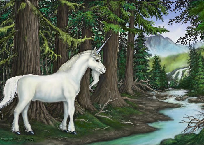 Hầu như các giai thoại đều mô tả quái thú huyền thoại kỳ lân mang hình hài một con ngựa trắng tuyệt đẹp và có một chiếc sừng ở giữa đỉnh đầu.