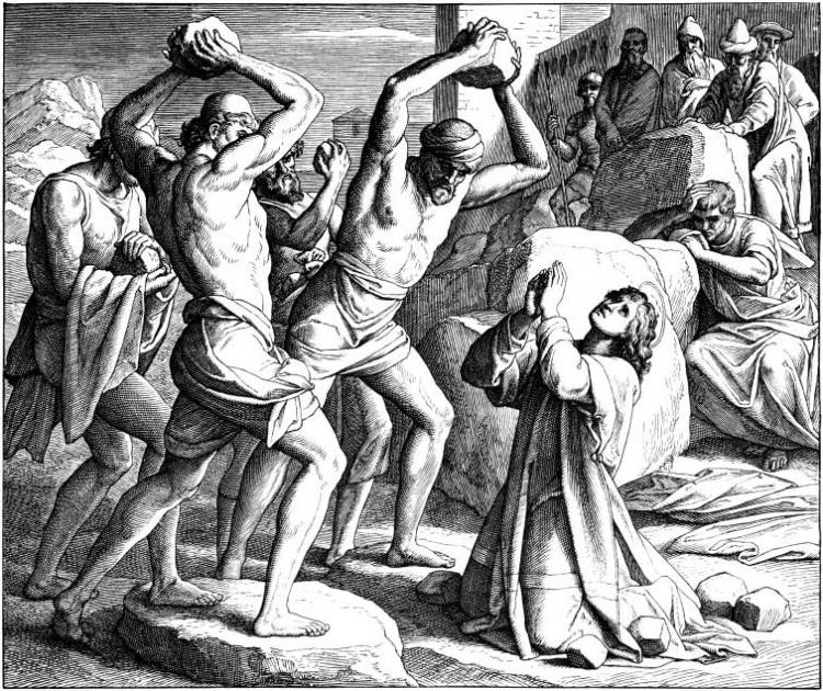 Đúng như tên gọi, phạm nhân sẽ bị nhiều người cầm trong tay những viên đá lớn ném vào người cho đến khi tắt thở.