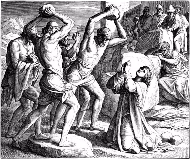 Đúng như tên gọi, phạm nhân sẽ bị nhiều người cầm trong tay những viên đá lớn ném vào người cho đến khi tắt thở.