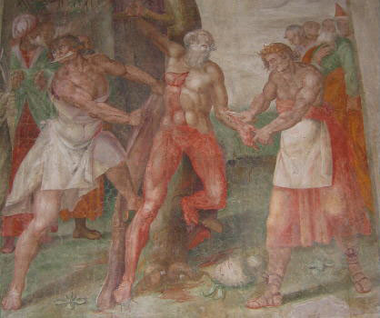 Người hành hình sẽ lột da phạm nhân khi họ vẫn còn sống bằng những dụng cụ sắc nhọn như dao. Theo đó, phạm nhân sẽ chịu nỗi đau tột độ khi tử vong theo cách này.