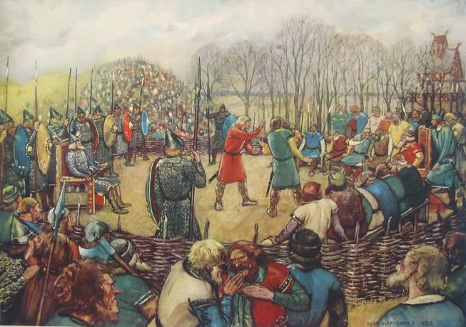 Theo các tài liệu, một đứa trẻ Viking mới lọt lòng mẹ sẽ không được đặt tên ngay. Chúng chỉ có tên sau 9 ngày chào đời nếu như được cộng đồng xác nhận đủ tiêu chuẩn để được gia đình nuôi dưỡng.