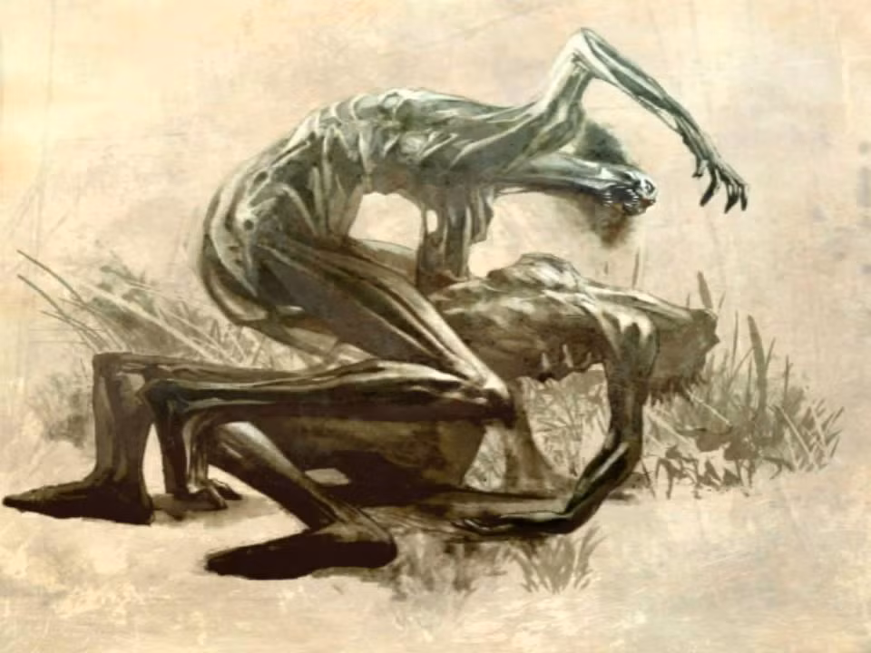 Giáo lý Phật giáo Nhật Bản có đề cập đến một quái vật có tên Jikiniki. Trong tiếng Nhật, Jikiniki có nghĩa là “Hồn ma ăn thịt người”. Sinh vật đáng sợ này còn được gọi là “Quỷ đói”.