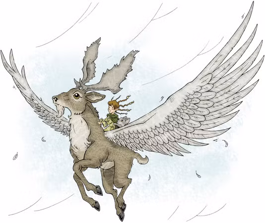 Cụ thể, bóng của Peryton sẽ là hình dáng của sinh vật mà nó ăn trái tim của nạn nhân gần nhất.