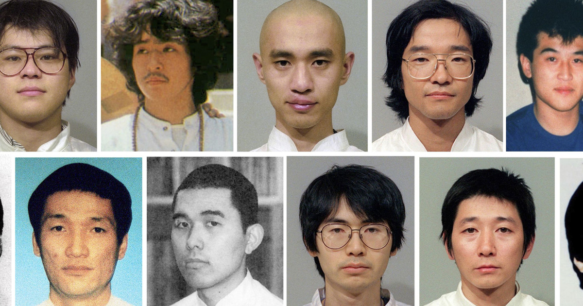 Trong số này, 13 thành viên của giáo phái Aum Shinrikyo bị kết án tử hình trong khi 6 tên còn lại nhận án tù chung thân.
