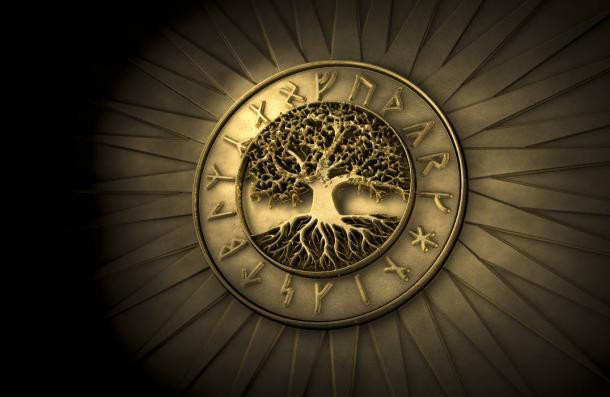 Một con đại bằng sống ở trên ngọn cây sự sống Yggdrasil. Trong khi đó, con rồng Nidhoggr trú ngụ ở phía dưới mặt đất.