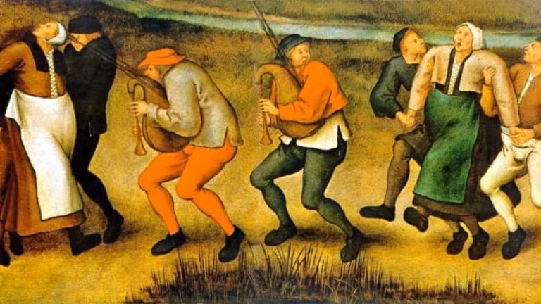Năm 1518, một dịch bệnh kỳ lạ xuất hiện ở vùng Strasbourg, Alsace, Pháp gây rúng động dư luận. Dịch bệnh này còn được biết đến với tên gọi đại dịch nhảy múa điên cuồng tới chết.