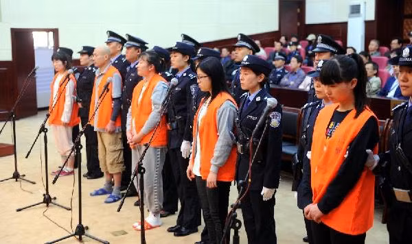 Các đồng phạm cũng chính là những thành viên trong gia đình Zhang đều bị lĩnh án từ 10 năm tù cho tới chung thân.