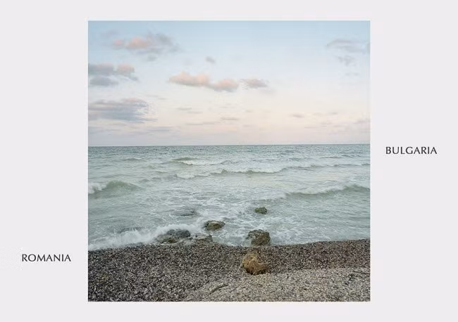 Đường biên giới giữa Romania và Bulgaria.