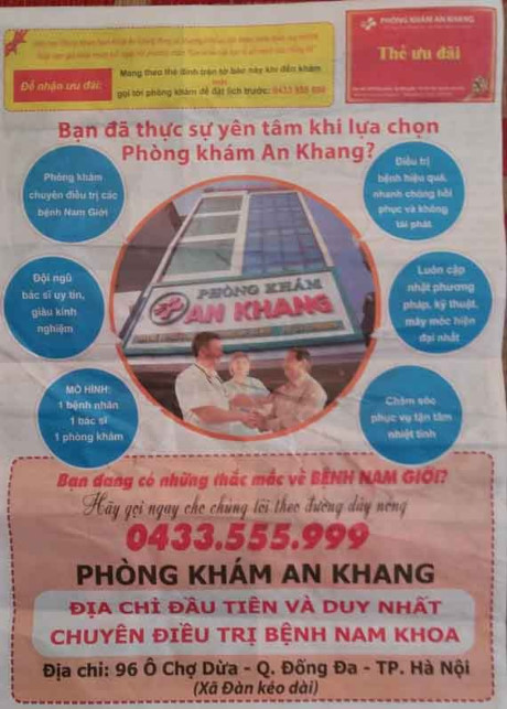 Phong kham An Khang quang cao ''lao'' lua khach nham truc loi?-Hinh-2