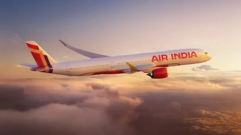 Máy bay Boeing 777 của Hãng hàng không Air India đã phải hạ cánh khẩn cấp xuống thành phố KRat Na Yask, Nga vào tối ngày 18/7/2024 (theo giờ địa phương) sau khi phi hành đoàn báo cáo chuông báo cháy trên chuyến bay đã được kích hoạt. Ảnh: X.
