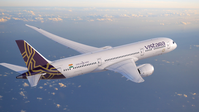 Một chuyến bay của hãng Vistara Airlines (Ấn Độ) đã phải hạ cánh khẩn cấp tại thành phố Erzurum (Thổ Nhĩ Kỳ) ngày 6/9/2024 sau khi phát hiện mảnh giấy trong nhà vệ sinh máy bay cảnh báo về việc có bom. Ảnh: Skytrax.