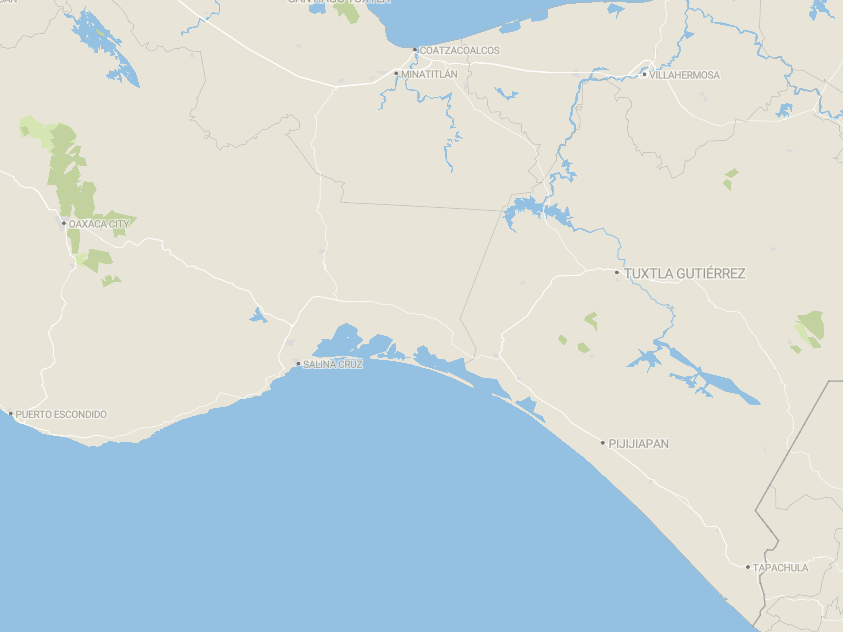 Nền văn minh Zapotec phát triển mạnh ở Mexico. Vào thế kỷ 14 và 15, một số người dân Zapotec đã di cư đến eo đất phía nam Tehuantepec, nơi họ thành lập Guiengola gần Thái Bình Dương. Ảnh: Datawrapper.