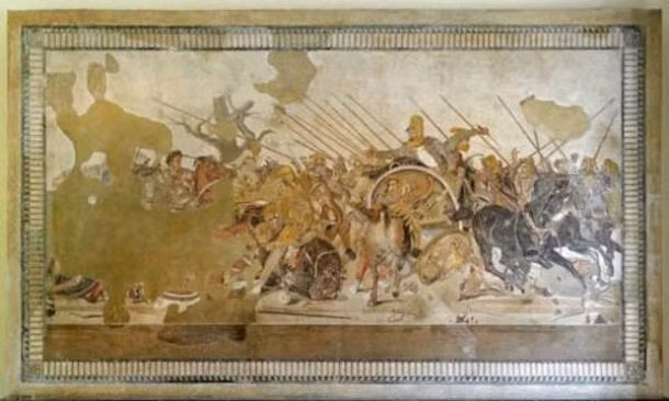 Trong số các trận chiến giữa Macedonia với Ba Tư, Issus là cuộc chiến quan trọng. Kết quả trận chiến này định hình tương lai của đế chế Ba Tư và Macedonia. Ảnh: Naples National Archaeological Museum.