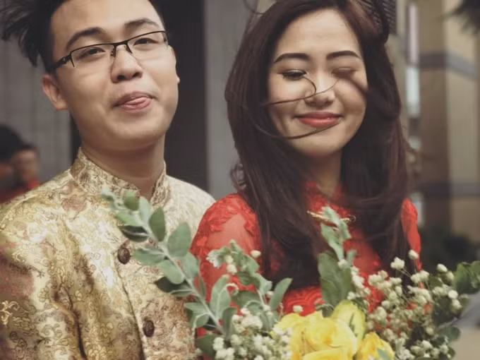 Huy Hoàng và Quỳnh My đã tổ chức lễ ăn hỏi vào ngày 15/07 vừa qua.