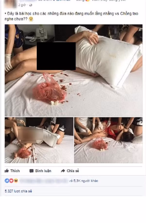 Vu danh ghen, xat ot vao vung kin chi la tro cau like?