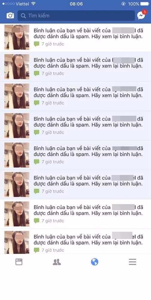 Tuy là nhân vật chính bị chỉ trích trong vụ đánh ghen dã man, nhưng anh chồng vẫn sử dụng facebook cá nhân bình thường, thậm chí không ngại bình luận đáp trả cộng đồng mạng. Sau vụ đánh ghen chưa rõ danh tính nạn nhân này, Facebook cô vợ tên Ly đã tăng từ 300 người theo dõi lên đến 31.000 người và của anh chồng cũng đang gần 9.000 lượt theo dõi.