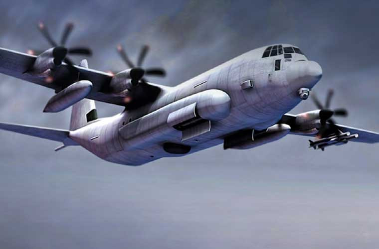 Máy bay săn ngầm SC-130J Sea Hercules là thiết kế tuần tra hàng hải, chống ngầm thế hệ mới của Lockheed Martin nhằm thay thế cho nền tảng P-3 Orion đã ngừng sản xuất từ lâu, nhưng vẫn là một trong những máy bay chống ngầm phổ biến nhất thế giới.