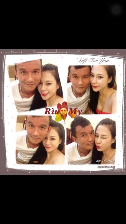  Trong mắt Trà My, Mai Tiến Thành luôn là chàng trai rất nam tính, ga-lăng và tốt bụng. 