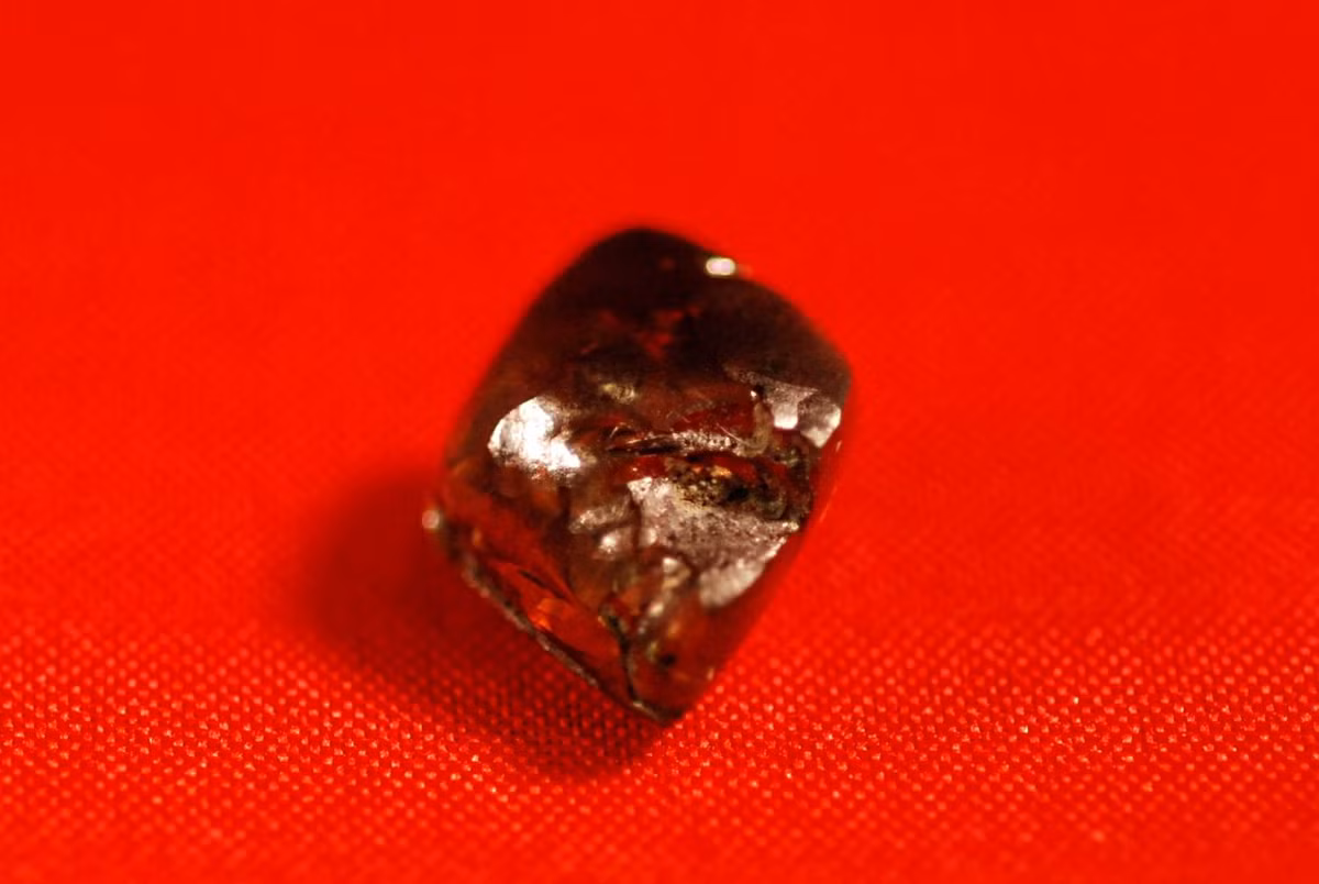 Dang tan bo, nhat duoc kim cuong nau lon nhat 40 nam