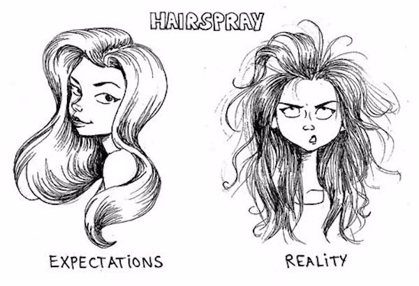 Ra hàng xịt gôm thì rất đẹp nhưng tự làm ở nhà thì đúng là thảm hoạ. Ảnh: Cassandra.