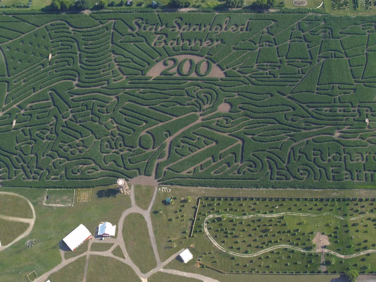 Đối với mê cung ngô này, ngay cả những du khách đã được rèn luyện và có kinh nghiệm, cũng phải mất vài tiếng đồng hồ mới ra khỏi được trận địa.