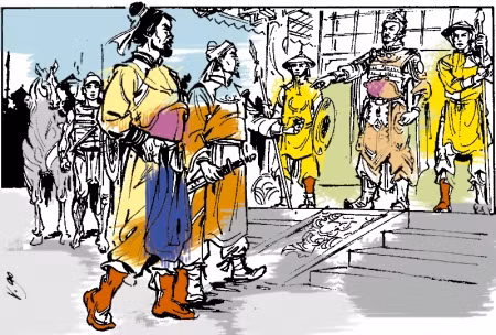 Thượng hoàng xuống chiếu trị tội nhưng miễn tử hình, bắt đi làm lính. Tuy nhiên, không lâu sau, ông lại được phục chức.