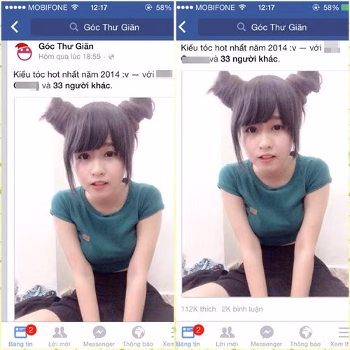 Bức ảnh chụp một cô gái trẻ xinh đẹp, hai má ửng hồng, để kiểu tóc giống như mọc sừng gây bão mạng vài ngày gần đây với số lượt thích, bình luận cực "khủng". Dân mạng trêu chọc cô gái trẻ với kiểu tóc đặc biệt, đặt cho cô các biệt danh như "Tiểu Long Nữ mọc sừng", "Bà ngoại Natra"... Cô gái trong bức ảnh gây sốt tên là Bảo My, sinh năm 1995, hiện sống tại TP HCM. Bảo My là một 9X mới nổi, được nhiều bạn trẻ biết đến qua một vài bộ phim ngắn, phim hài cho giới trẻ.