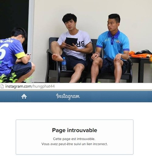Thông tin Công Phượng "cạch mặt" mạng xã hội cũng khiến các fan dành nhiều sự quan tâm, chú ý trong tuần qua. Trong chuyến tập huấn tại Thái Lan trong tháng 12, Công Phượng do cảm thấy bị quá nhiều người soi mói qua Instagram nên đã quyết định khóa vĩnh viễn trang cá nhân của mình.
