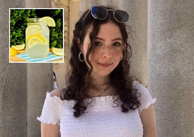 Cô gái trẻ tử vong chỉ vì uống loại nước chanh này Co gai tre tu vong chi vi uong loai nuoc chanh nay